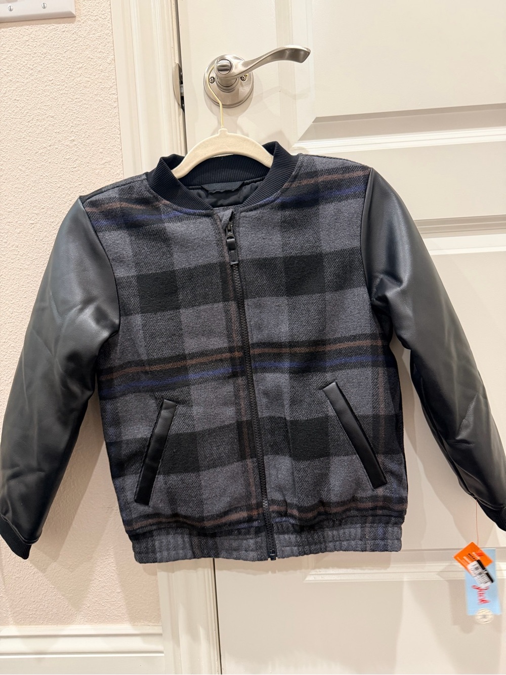 NWT Cat&Jack Boys Bomber Jacket - 6/7